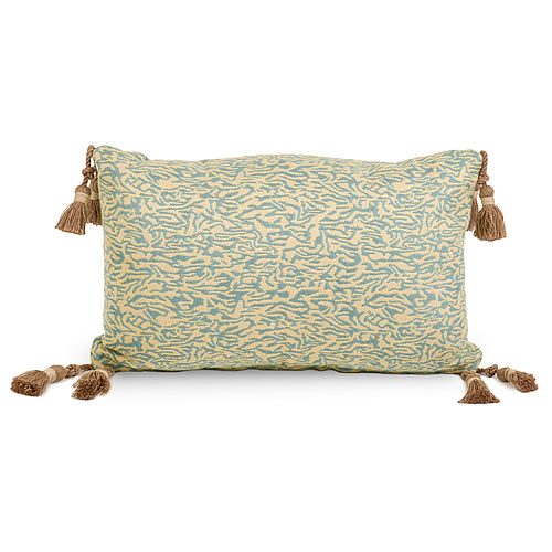 Coral Wave Indoor / Outdoor Lumbar Pillow